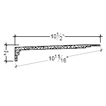 Side View image of Plaster Crown Moulding – DC502-239B