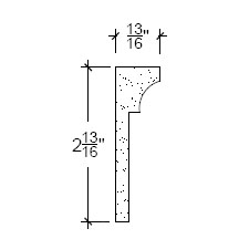 Side View image of Plaster Frieze Moulding – DC502-294