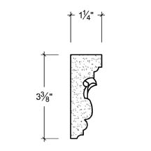 Side View image of Plaster Frieze Moulding – DC503-079