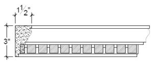 2D View image of Plaster Frieze Moulding – DC503-153