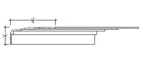 2D View image of Plaster Crown Moulding – DC503-212