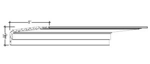 2D View image of Plaster Crown Moulding – DC503-239b