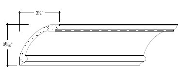 Plaster Crown Moulding – DC503-248