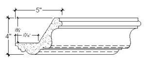 2D View image of Plaster Cove Lighting – DC504-065