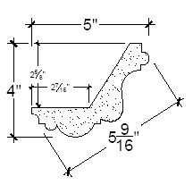 Side View image of Plaster Cove Lighting – DC504-065