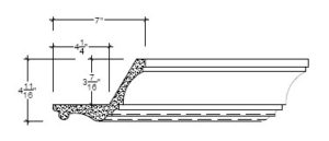 2D View image of Plaster Cove Lighting – DC504-114