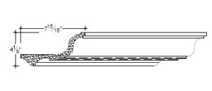 2D View of Plaster Cove Lighting – DC504-161 2D View image of Plaster Cove Lighting – DC504-161