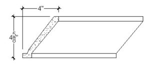 2D View image of Plaster Crown Moulding – DC504-279