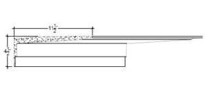 2D View of Plaster Crown Moulding – DC504-309 2D View image of Plaster Crown Moulding – DC504-309