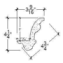 Side View image of Plaster Cove Lighting – DC504-352