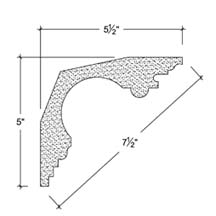 Side View image of Plaster Cove Moulding – DC505-063