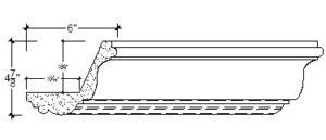 2D View of Plaster Cove Lighting – DC505-065 2D View image of Plaster Cove Lighting – DC505-065