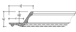 2D View image of Plaster Cove Lighting – DC505-114