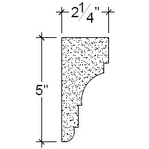 Side View image of Plaster Frieze Moulding – DC505-146