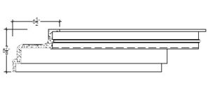 2D View image of Plaster Crown Moulding – DC505-221