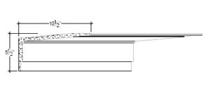 2D View image of Plaster Crown Moulding – DC505-239