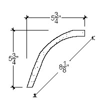 Side View image of Plaster Cove Moulding – DC505-371