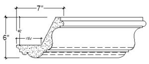 2D View of Plaster Cove Lighting – DC506-065 2D View image of Plaster Cove Lighting – DC506-065