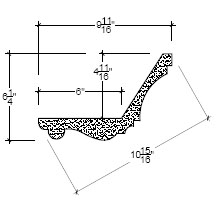 Side View of Plaster Cove Lighting – DC506-114 Side View image of Plaster Cove Lighting – DC506-114