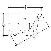 Side View image of Plaster Cove Lighting – DC506-115