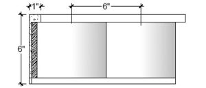 2D View of Plaster Cornice – DC506-204 2D View image of Plaster Cornice – DC506-204