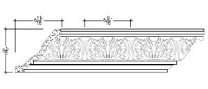 2D View of Plaster Cove Lighting – DC506-264 2D View image of Plaster Cove Lighting – DC506-264