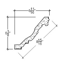 Side View of Plaster Cove Lighting – DC506-264 Side View image of Plaster Cove Lighting – DC506-264