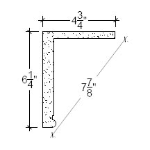 Side View of Plaster Crown Moulding – DC506-307 Side View image of Plaster Crown Moulding – DC506-307