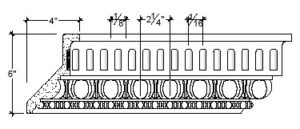 2D View of Plaster Cornice – DC506-354 2D View image of Plaster Cornice – DC506-354