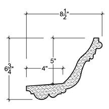 Side View image of Plaster Cove Lighting – DC507-051