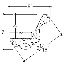 Side View of Plaster Cove Lighting – DC507-065 Side View image of Plaster Cove Lighting – DC507-065