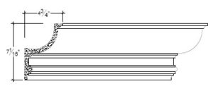 2D View image of Plaster Cove Lighting – DC507-163