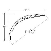 Side View image of Plaster Cove Moulding – DC508-010