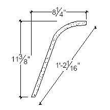 Side View image of Plaster Cove Moulding – DC511-371
