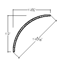 Side View image of Plaster Cove Moulding – DC514-121