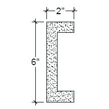Side View image of Plaster Beam – DC702-139