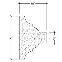 Side View image of Plaster Ceiling System / DC703-084