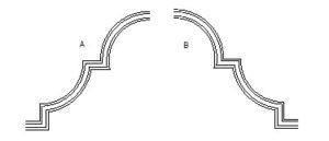 2D View image of Plaster Ceiling System / DC707-276