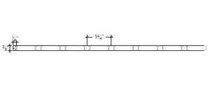 2D View image of Plaster Ornament / Bead DC802-02A