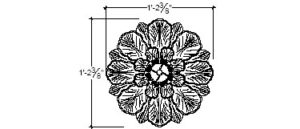 2D View image of Plaster Ornament / Rosette DC803-14A