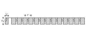 2D View image of Plaster Ornament / Dental DC810-05A