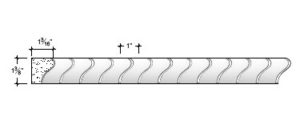 2D View image of Plaster Ornament / Dental DC810-08A