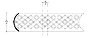 2D View image of Plaster Ornament / Lattice DC813-02A