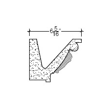 Side View image of Ceiling Layout 312