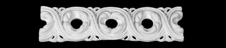 Plaster Ornament / Scroll DC808-26A