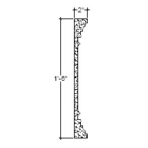 Side View image of Plaster Panel – DC418-113