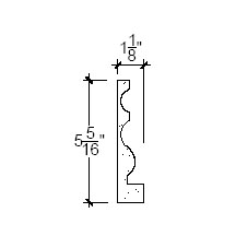 Side View image of Plaster Panel – DC405-376