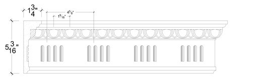 Plaster Cornice – DC505-364