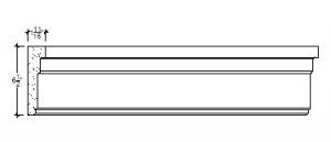 2D View image of Plaster Frieze – DC506-378