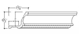 2D View image of Plaster Cove Lighting – DC506-389